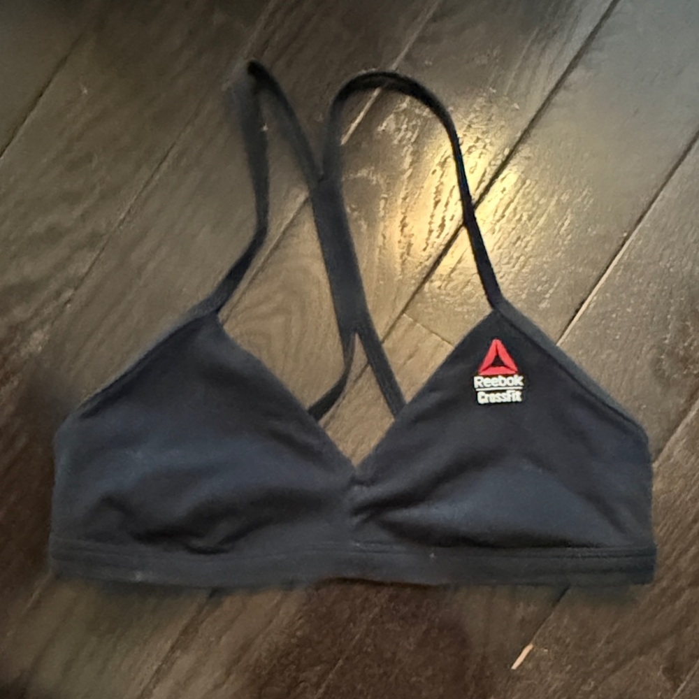 Reebok Black Sports Bra